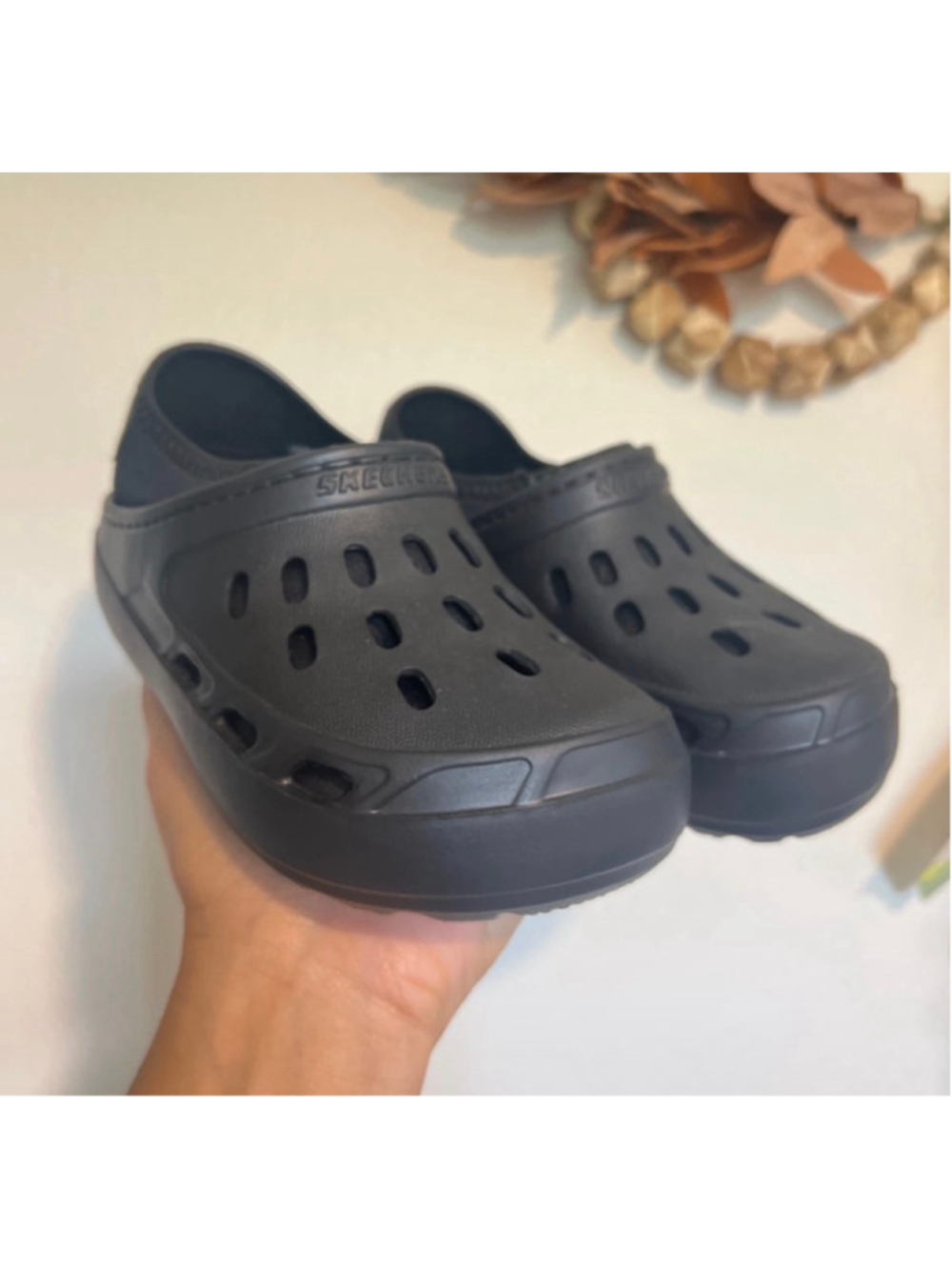 Skechers Foamies Swifters II - Be Warmest Clog Toddlers 10c crocs